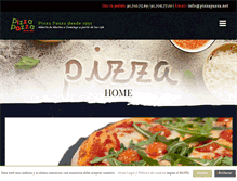 Tablet Screenshot of pizzapazza.net